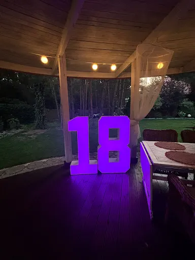 🔝 🥇 1️⃣8️⃣ Ledowe Cyferki 4️⃣0️⃣ - Wynajem cyfr LED na imprezy